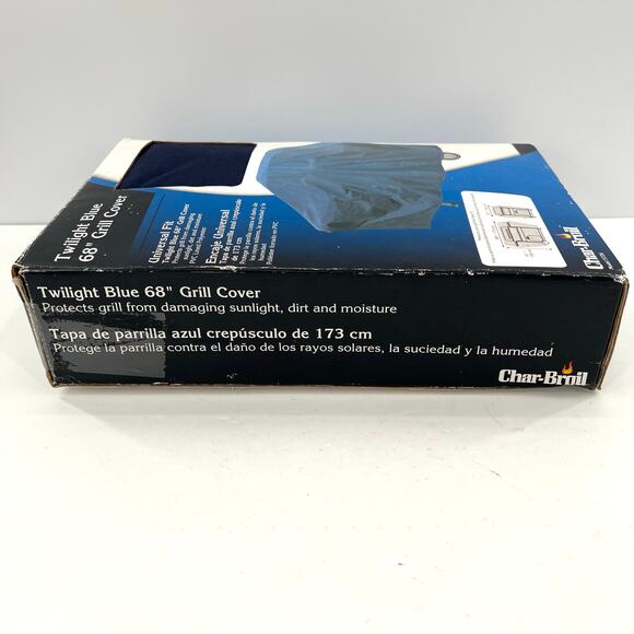 Char-Broil Twilight Blue 68” grill cover universal fit - Picture 4 of 4